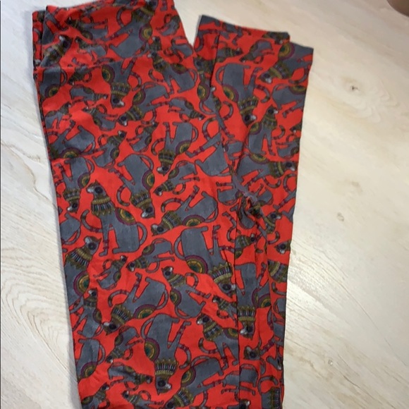 Lularoe🦄NWOT HTF UNICORN OS Egyptian cat leggings - Picture 1 of 5